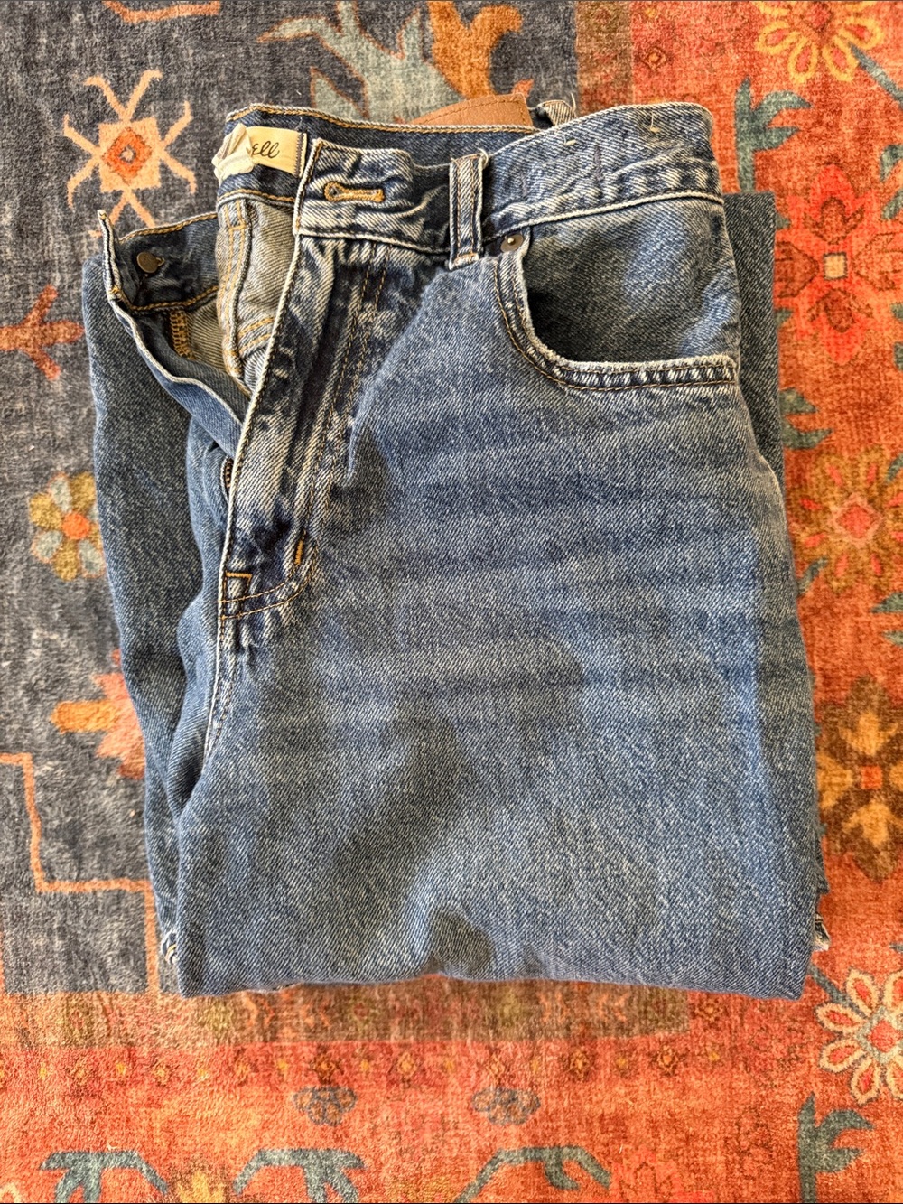 Madewell Blue Denim Jeans